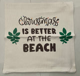 Christmas Linen Pillow Covers