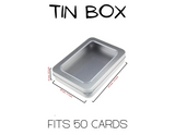 Monogram Note Cards 50ct + Tin Box