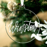 Personalized Acrylic Ornaments